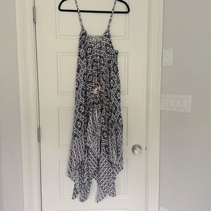 Jessica Simpson lace up dress coverup